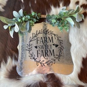 hand made sign- can hang or lay